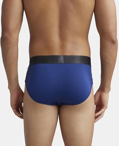 Jockey IC27 Men Tactel Microfiber Elastane Stretch Solid Brief - Image 3