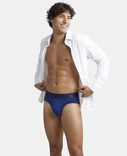 Jockey IC27 Men Tactel Microfiber Elastane Stretch Solid Brief - Image 5