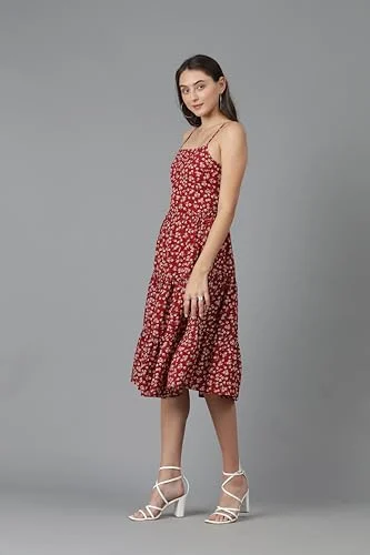KOTTY Women's Fit and Flare Floral Print Dress - Image 3