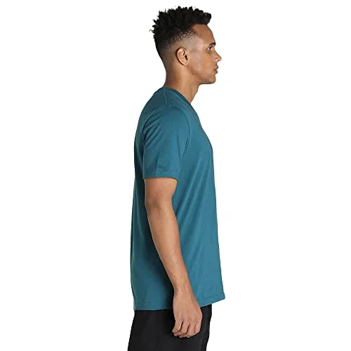 Puma Men Cotton Solid Regular Fit T-Shirt - Image 3