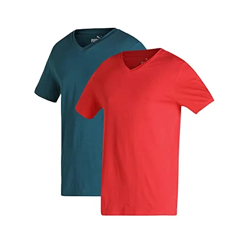 Puma Men Cotton Solid Regular Fit T-Shirt - Image 4