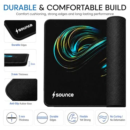 Sounce Gaming Mouse Pad 230x190x3mm