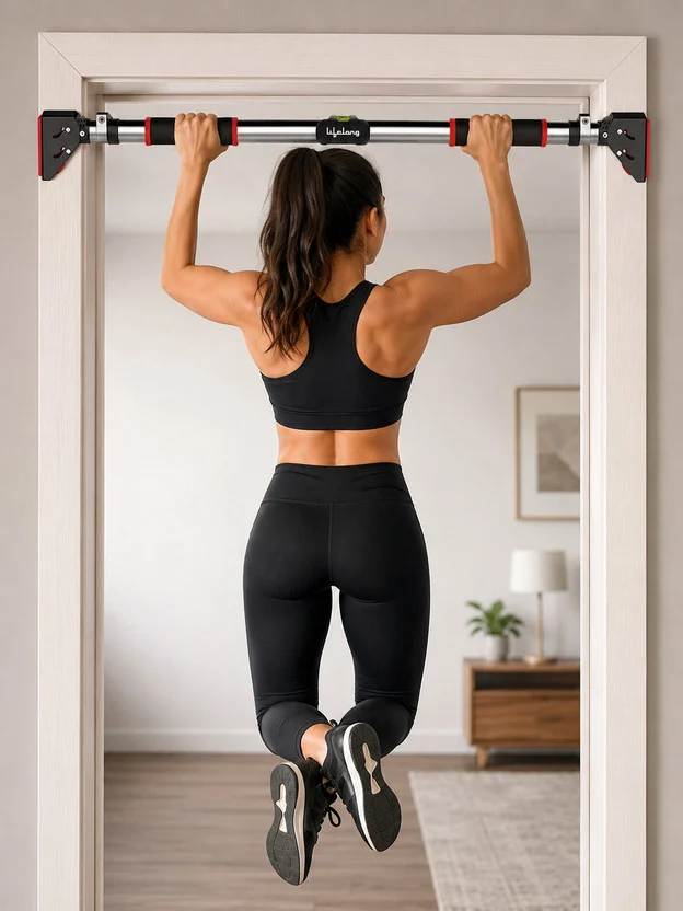 Lifelong Adjustable Pull-Up Bar For Home Gym | Best For Kids, Men - Image 9