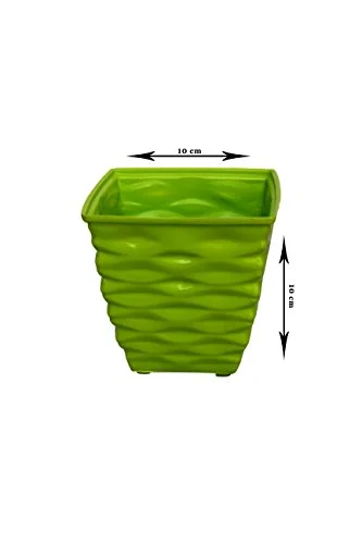 GARDENS NEED 110003 Plastic Diamond Pot Set (Multicolored, 5-Pieces) - Image 5