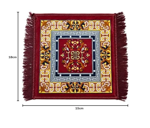 BENAVJI Velvet Traditional Floral Printed