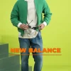 New Balance BB480 Sneakers For Men (White , 10) - Image 3