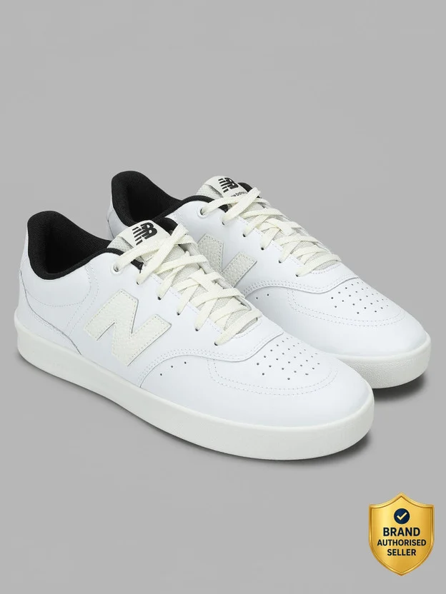 New Balance BB480 Sneakers For Men (White , 10) - Image 6