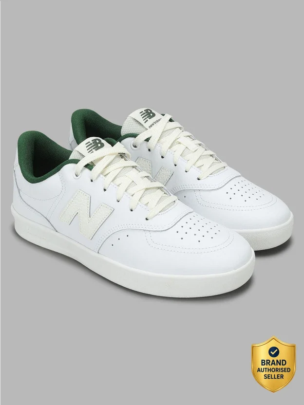 New Balance BB480 Sneakers For Men (White , 10) - Image 8
