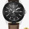 Titan Octane Multifunction Black Dial Black LeatherStrap Automati - Image 7