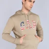 GAP Men Full Sleeve Self Design Hooded Sweatshirt - Image 4