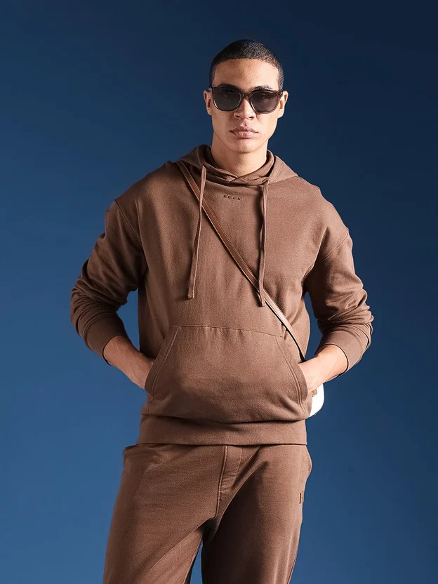GAP Men Full Sleeve Self Design Hooded Sweatshirt - Image 6