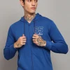 GAP Men Full Sleeve Self Design Hooded Sweatshirt - Image 8
